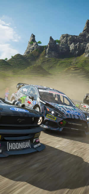 iPhone Xs Forza Horizon 4 Agtergrond — Galaxy S25 Ultra Muurpapier