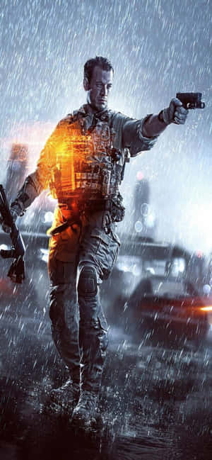 Iphone Xs Max Battlefield 4-agtergrond — Huawei Pura 90 Pro Muurpapier