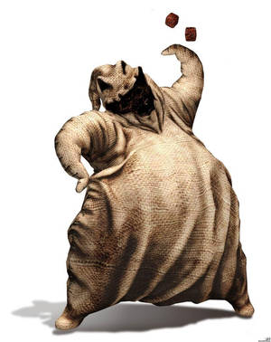 Oogie (Spelweergawe) uit The Nightmare Before Christmas — The Nightmare Before Christmas Muurpapier