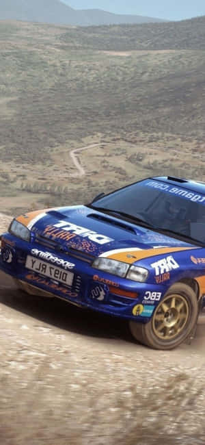 Iphone Xs Dirt Rally Agtergrond — Redmi Note 13 Pro Muurpapier