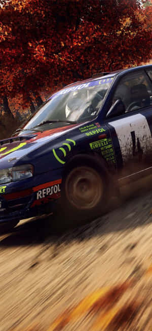 Iphone Xs Dirt Rally Agtergrond — Xiaomi 15 Muurpapier