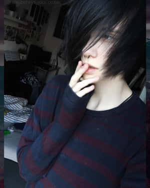 Emo-estetika prente — Emo estetiek GIF Muurpapier