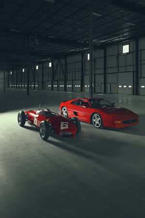 Ferrari agtergrond — Vivo Pad Muurpapier