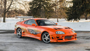 Opvallende Oranje Toyota Supra Mk4 – Juweel uit The Fast and the Furious