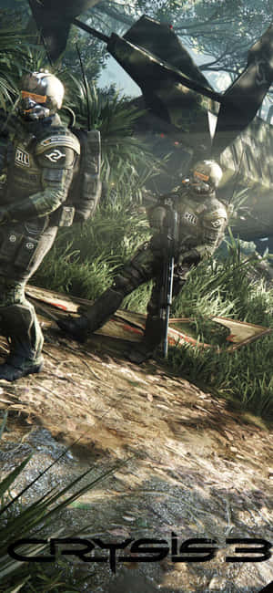 Iphone X Crysis 3 Agtergrond — Infinix Hot 60 Muurpapier