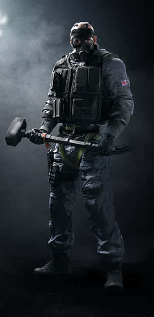 Pixel 3xl Rainbow Six Siege Agtergrond — Huawei Mate 70 Air Muurpapier