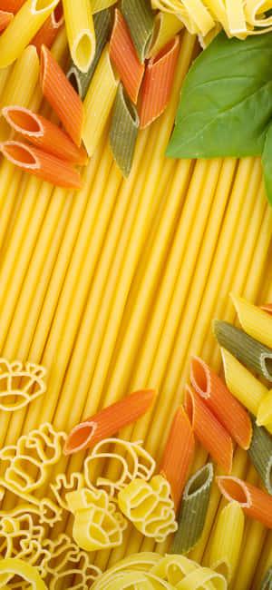 Iphone X Pasta Agtergrond — iPhone 17 Muurpapier