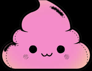 Oulik Pienk Poep Emoji Kawaii