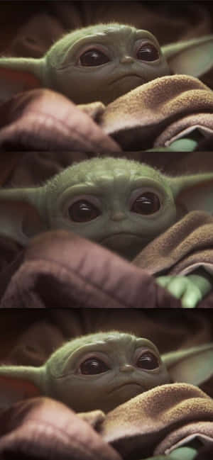 Oulike Baba Yoda Prente — Honor X Muurpapier