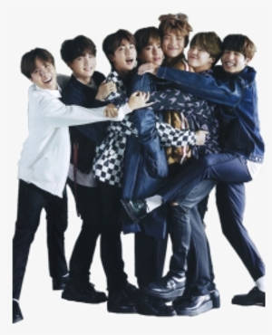 Oulike BTS Groep Omhelsing — Oulike bts Muurpapier