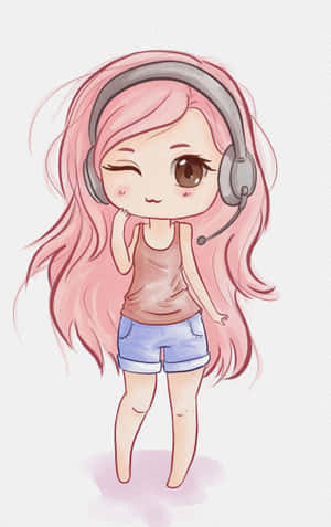 Chibi prente — Tecno Megapad SE Muurpapier