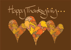 Oulike Dankseën Hartkuns — Oulike Thanksgiving Muurpapier