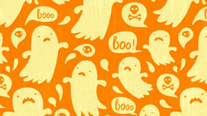 Oulike Estetiese Halloween Spoke — Oulike estetiese halloween Muurpapier