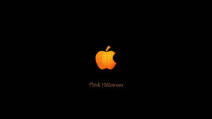 Oulike Estetiese Halloween Pampoen Appel — Halloween iPhone Muurpapier