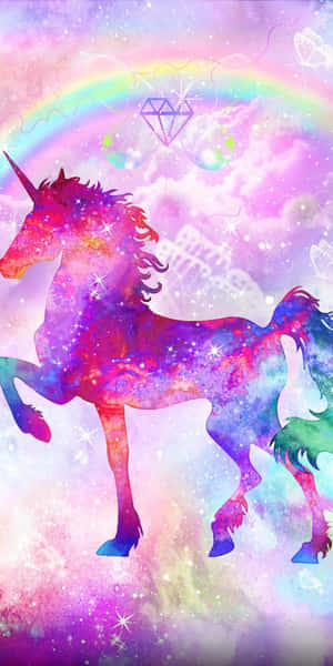 Oulike Galaxy prente — Oulike sterrestelsel naelloop Muurpapier
