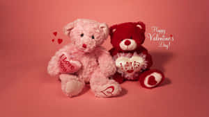 Oulike Gelukkige Valentynsdag — Snoesbeer Muurpapier