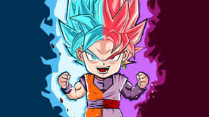 Dragon Ball Super prente — Goku Muurpapier