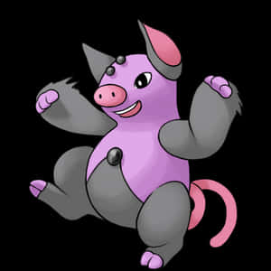 Oulike Grumpig — Pokémon Muurpapier