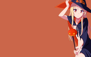 Oulike Halloween Mashiro Shiina kuns-agtergrond. — Oulike Halloween Muurpapier