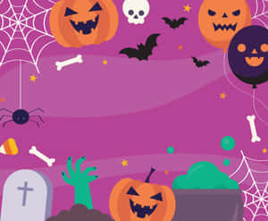 Oulike Halloween Agtergrond — Oulike Halloween Muurpapier