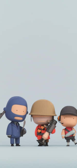 Iphone Xs Team Fortress 2 Agtergrond — Vivo T5 Lite Muurpapier