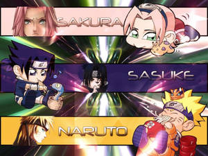 Oulike Naruto Kreatiewe Kuns — Naruto esteties Muurpapier
