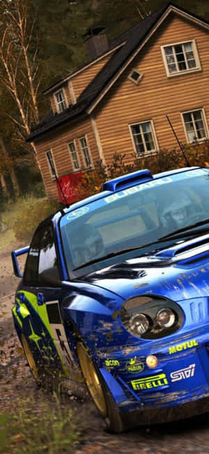 Iphone Xs Dirt Rally Agtergrond — Xiaomi 14 Muurpapier