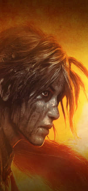 iPhone Xs Max Rise Of The Tomb Raider Agtergrond — Samsung Galaxy S20 Muurpapier