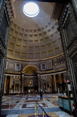 Pantheon Natuurlike Lig — Xiaomi Pad Muurpapier