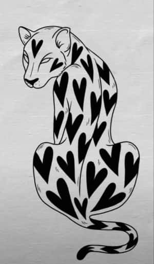 panther prente — Honor Pad X7 Muurpapier