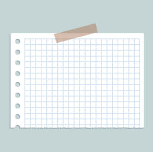 Papier in die helfte geskeur met kleefband — Minimalistiese estetika Muurpapier