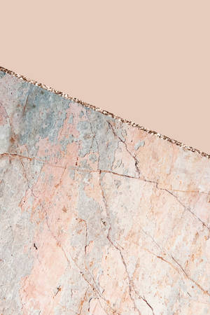 Pastel Marmer Op Pastel Muur — Pastel Muurpapier