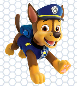 Paw Patrol Chase-agtergrond — Oppo Find N5 Muurpapier