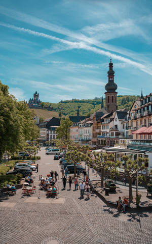 Peaceful Town In Germany wallpaper — Galaxy Tab S10+ Muurpapier