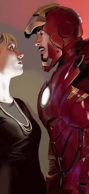 Pepper Potts Staan Sterk — Galaxy C Muurpapier