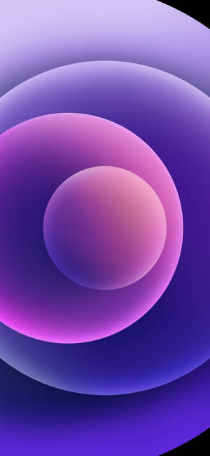 Pers bolle iPhone 12 agtergrond — iPhone 12 Muurpapier