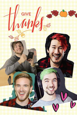 PewDiePie in Sy Skeppende Element — Vivo Pad SE Muurpapier