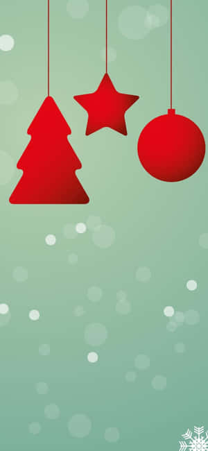 Kersfees iPhone-agtergrond — Kersfees iPhone Muurpapier