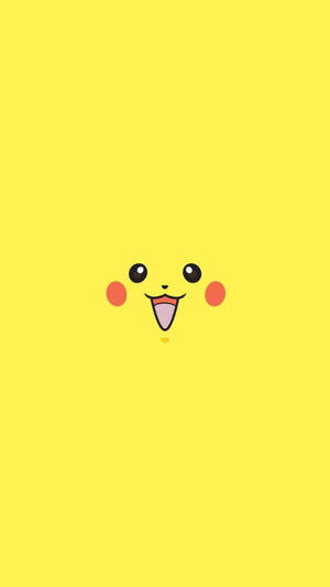 Pikachu se Gesig iPhone 6 — iPhone 6 Muurpapier
