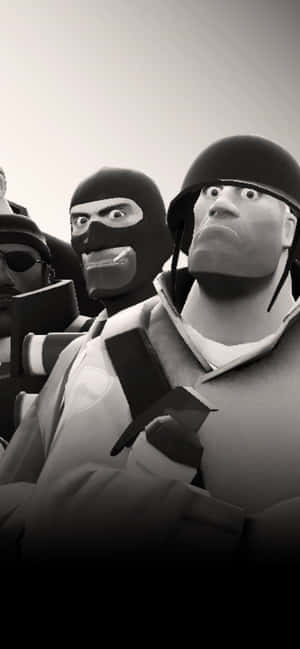 Pixel 3xl Team Fortress 2 Agtergrond — Honor X70 Refresh Muurpapier