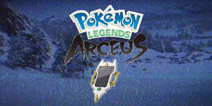 Pokemon Legends Arceus Boogfoon plakpapier — Pokémon Legenden Arceus Muurpapier