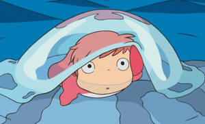 Ponyo Anime Kinders — Anime kinders Muurpapier