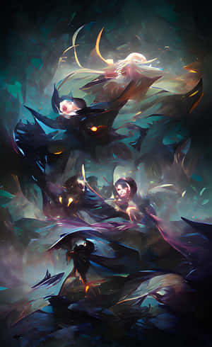 Pixel 3 League Of Legends Agtergrond — Moto Pad 60 Lite Muurpapier
