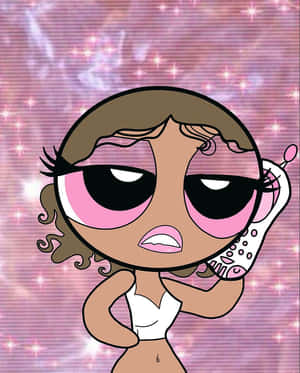 Powerpuff-selfoon Spotprent PFP