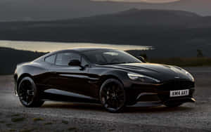 Pragtige Aston Martin Vanquish in Aksie — Steam Deck Muurpapier