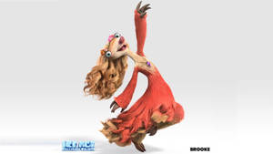 Pragtige Brooke van Ice Age Collision Course — Oulik lessenaar Muurpapier