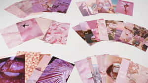 Estetiese Collage prente — Pragtige estetiese Muurpapier