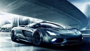 Koel motor metaal Koenigsegg muurpapier — Koel motors Muurpapier