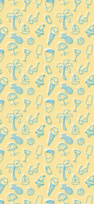 Preppy agtergrond — iPhone 14 Pro Max Muurpapier