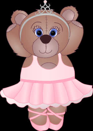 Ballerina Knipkuns Teddiebeer - Teddiebeer Ballerina, HD Png Laai Af — Snoesbeer Muurpapier